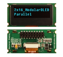 NHD-0216MW-PB3 Εικόνα