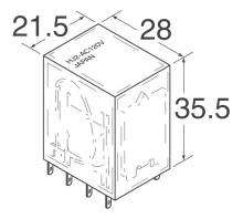 HJ4-L-DC24V-D-6 Εικόνα